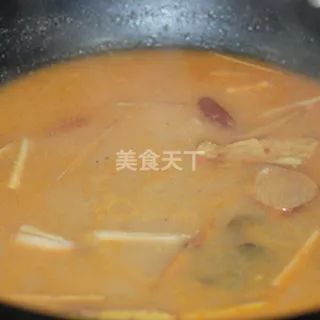 火锅红汤的做法及配方