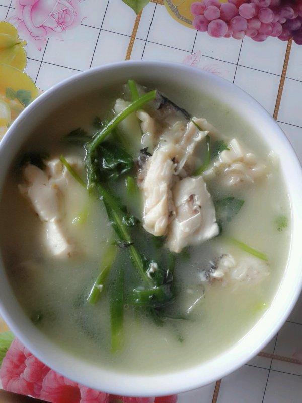 鱼头豆腐香菜汤的做法