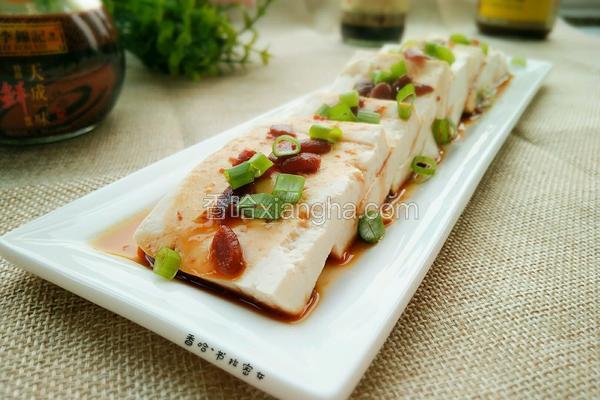 蒸豆腐的做法川菜