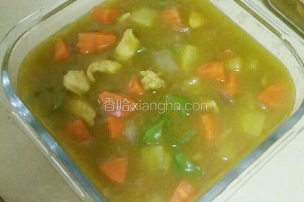 咖喱鸡丁家常做法