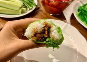 纸菜包饭做法