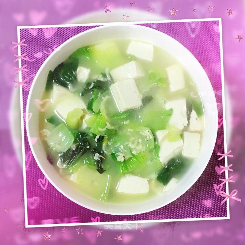 豆腐虾米汤的做法小孩