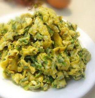 酸菜小米炒鸡蛋做法