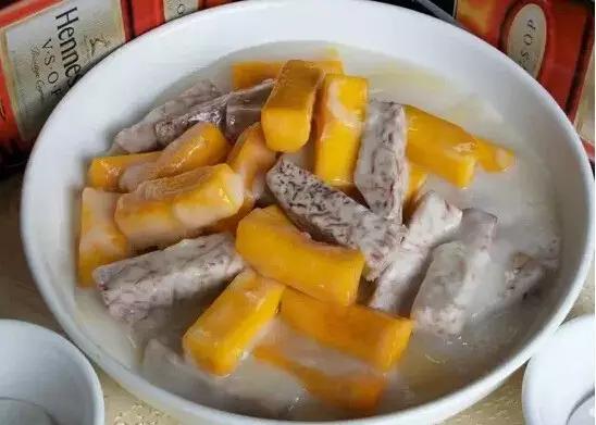 芋头豆腐炖肉沫的做法