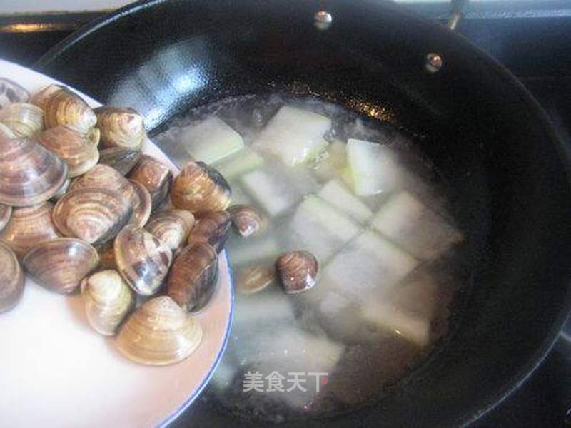 冬瓜汤蛤蜊汤的做法