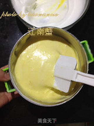 彩虹戚风蛋糕的做法