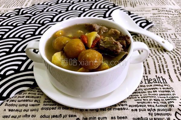 土豆栗子炖排骨的做法