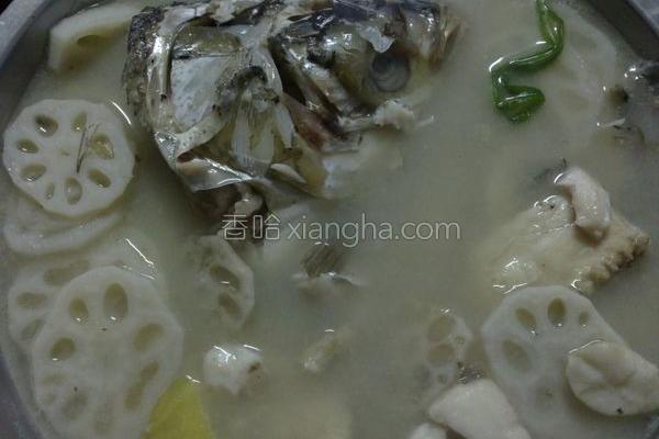 莲藕面片汤的做法