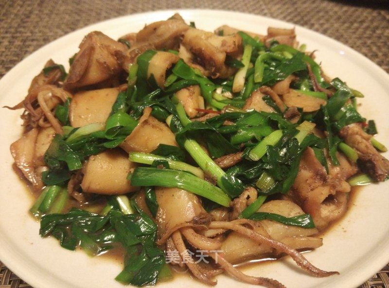 韭菜海兔汤的家常做法