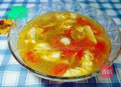 酸菜西红柿肉片汤的做法