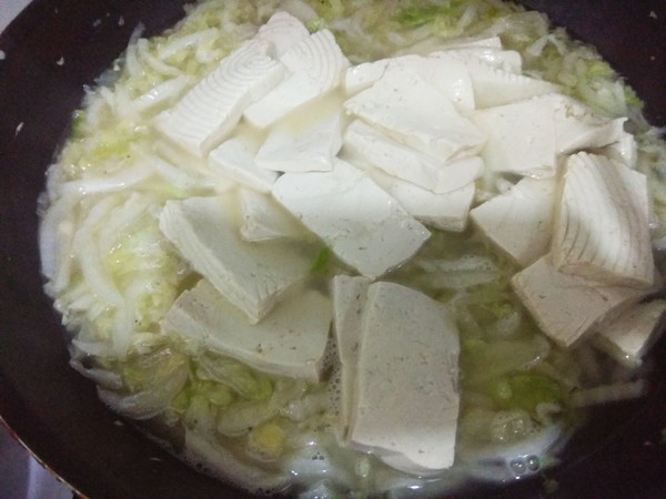 酥白菜豆腐的做法
