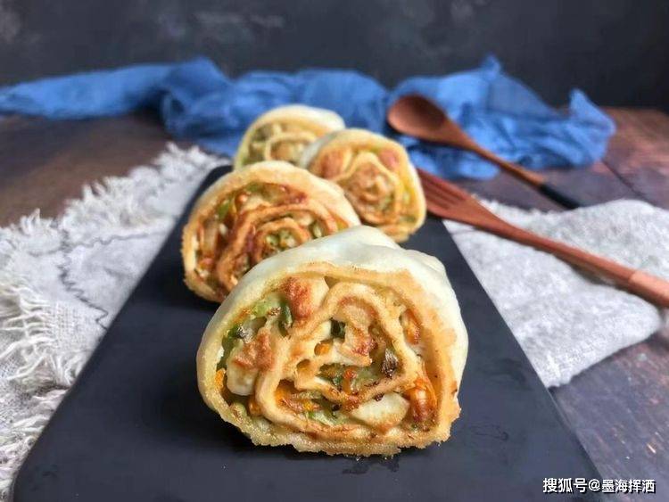 萝卜豆腐香菜卷子的做法