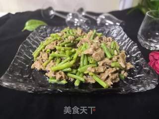 熟牛肉炒豆角的做法