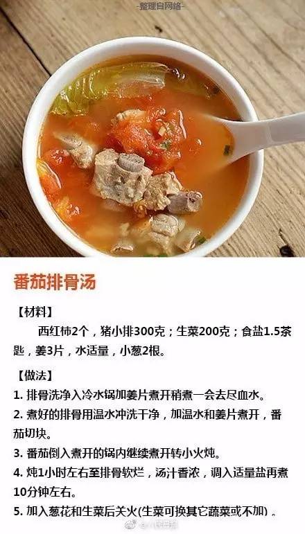 加餐汤的几种做法视频