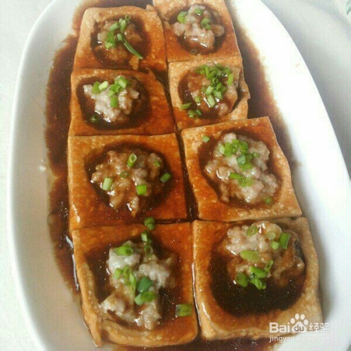 酿豆腐的家常做法正宗