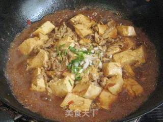 肉丝加豆腐做菜的做法