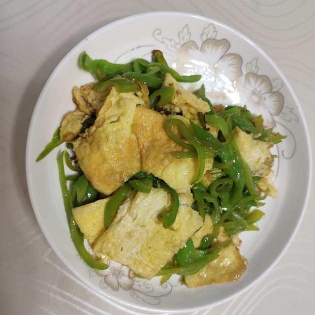 快手尖椒鸡蛋做法