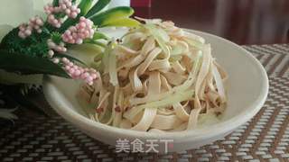 干豆腐卷圆豆腐的做法