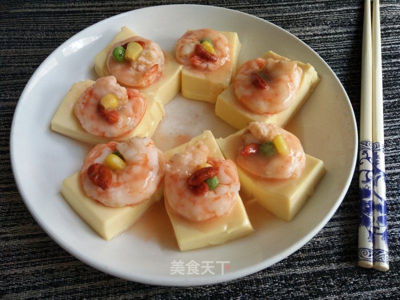 虾豆腐扯鸡蛋的做法