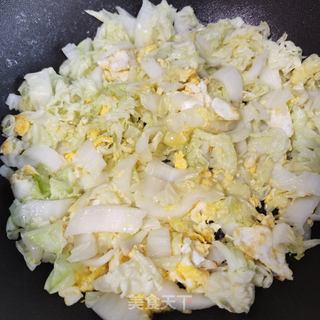 白菜炒汤年糕的做法