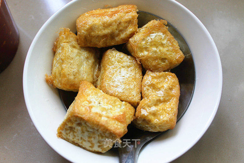摆摊小吃脆豆腐的做法