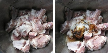 红肠排骨粽子的做法
