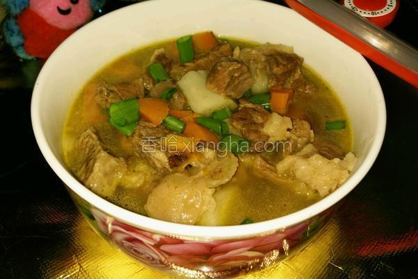 牛肉山药土豆汤的做法