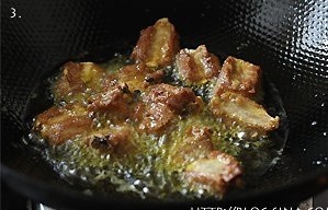 干煸椒盐排骨的简单做法