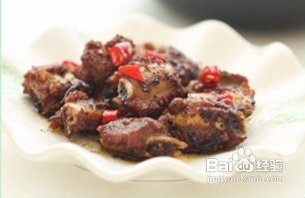 干煸椒盐排骨的简单做法