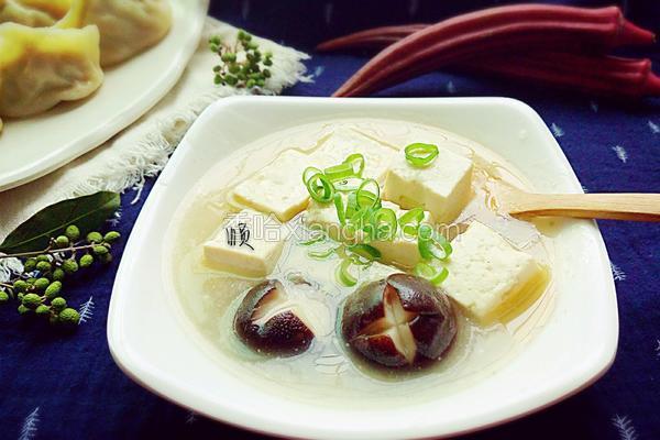 豆腐香菇汤的做法