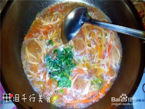 日本豆腐丝做汤的做法