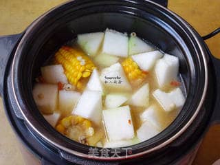 板栗冬瓜炖排骨的做法