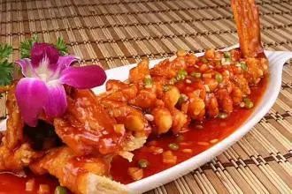 松鼠黄鱼豆腐的做法
