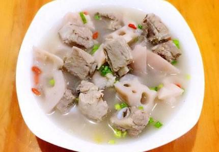 椰肉藕炖排骨的做法窍门