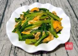 油麦菜拌鸡蛋做法