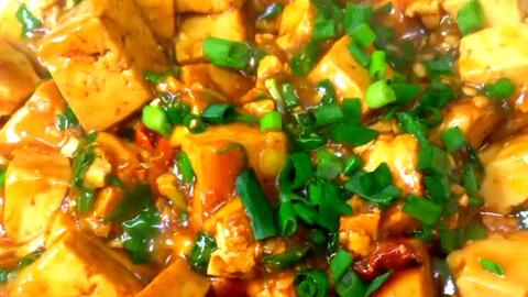 肉沫豆腐的做法麻婆豆腐
