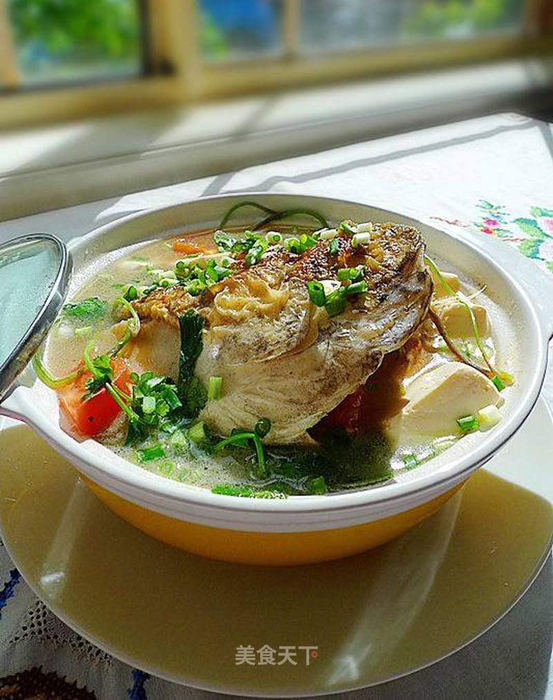 金枪鱼鱼头豆腐的做法