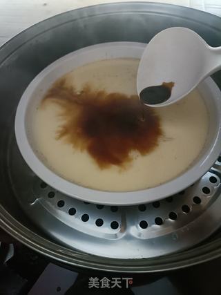 豆腐弄碎蒸鸡蛋的做法