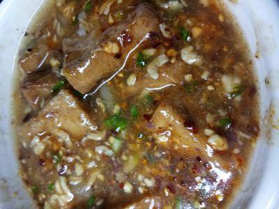 臭豆腐汁腌肉的做法