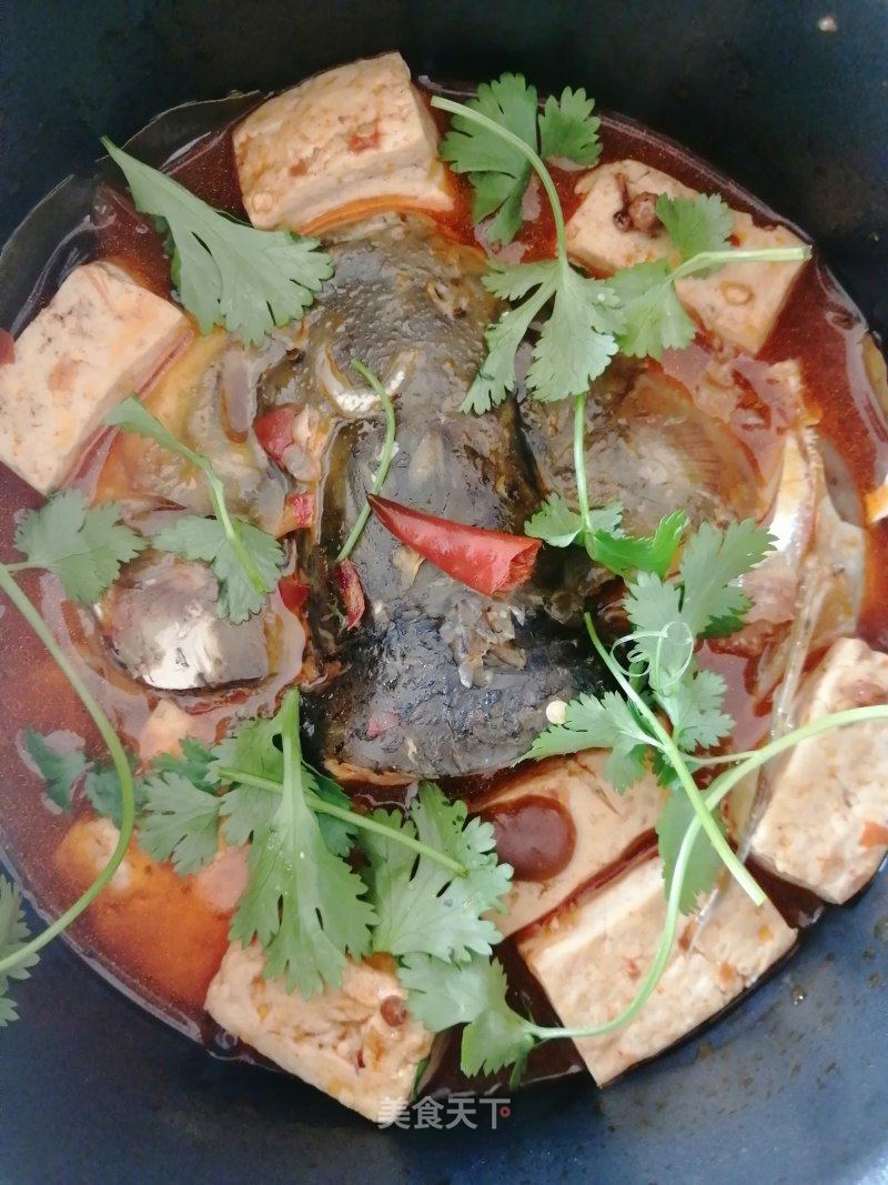鱼头煲豆腐的做法潮汕