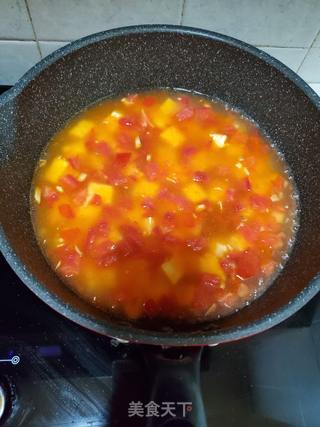 番茄豆腐做凉菜的做法