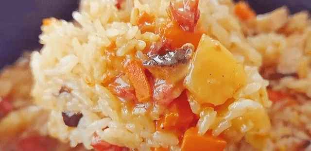 土豆鸡蛋做法配米饭图片