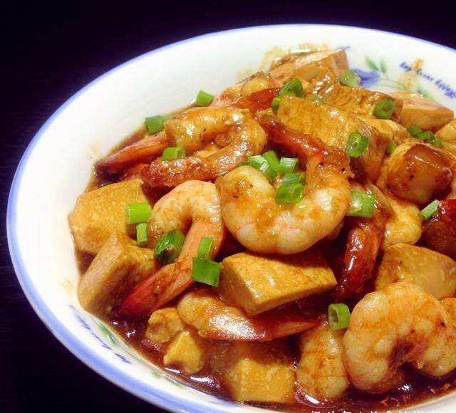虾仁豆腐酱的做法