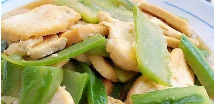丝瓜炒家常豆腐的做法