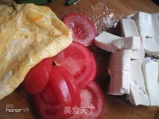 黄瓜番茄鸡蛋豆腐的做法