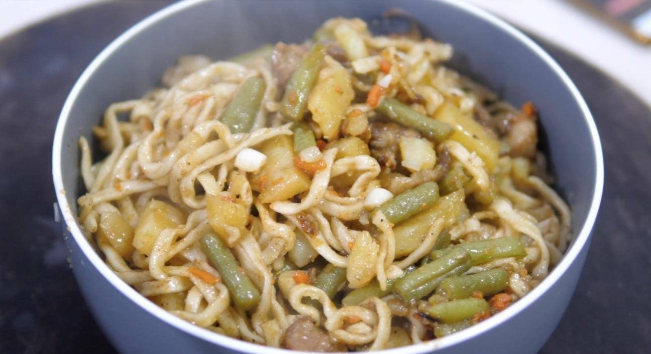 蒙焖面的做法