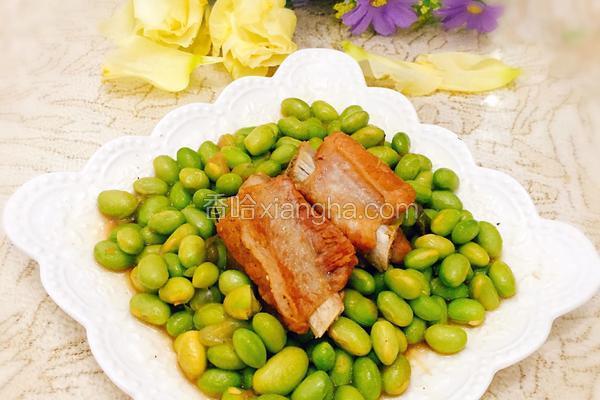 土豆青豆焖排骨的做法