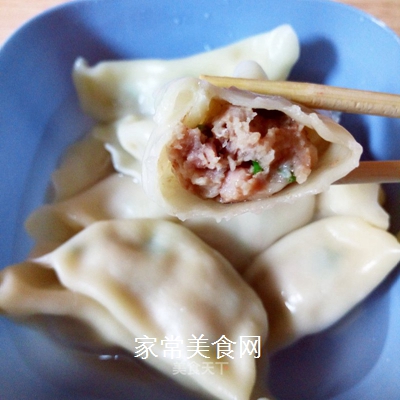 白瓜猪肉馅水饺的做法