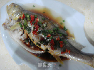 佛清蒸黄花鱼的做法