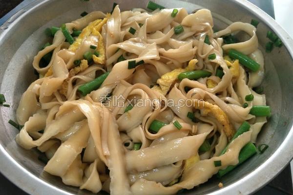 商丘鸡蛋捞面做法